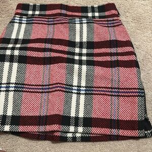 Plaid Skirt